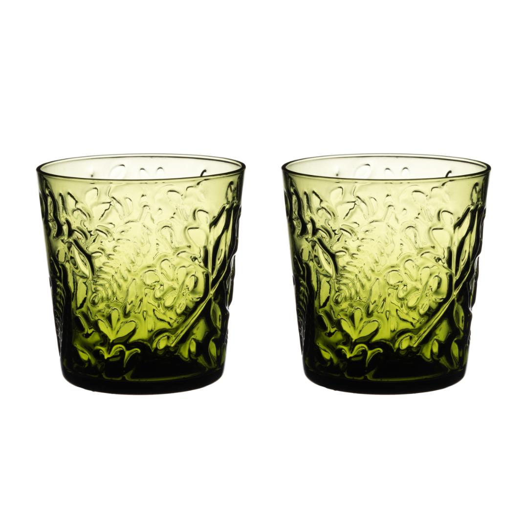 Maku tarha glass 2 stk oliven 30 cl