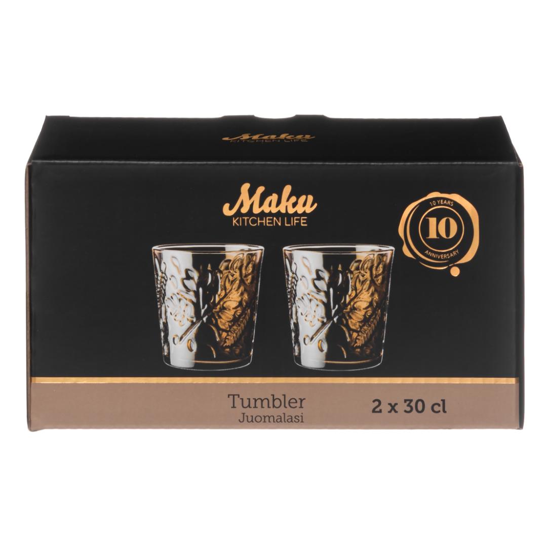 Maku tarha glass 2 stk honning 30 cl - Bilde 4