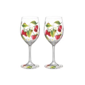 4living vinglass jordbær 2 stk 35 cl