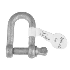 Sjakkel d galv.5/16 8mm