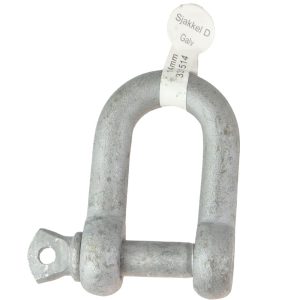 Sjakkel d galv.9/16 14mm