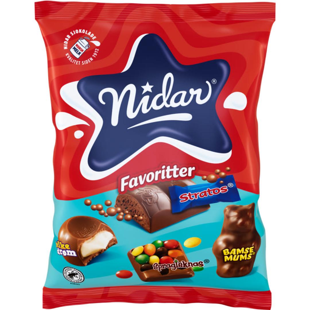 Nidar favoritter stratos 200g