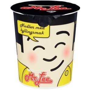 Nudler med kyllingsmak i kopp  65g