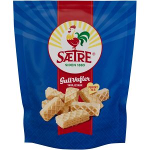 Sætre gullvafler vanilje  250g