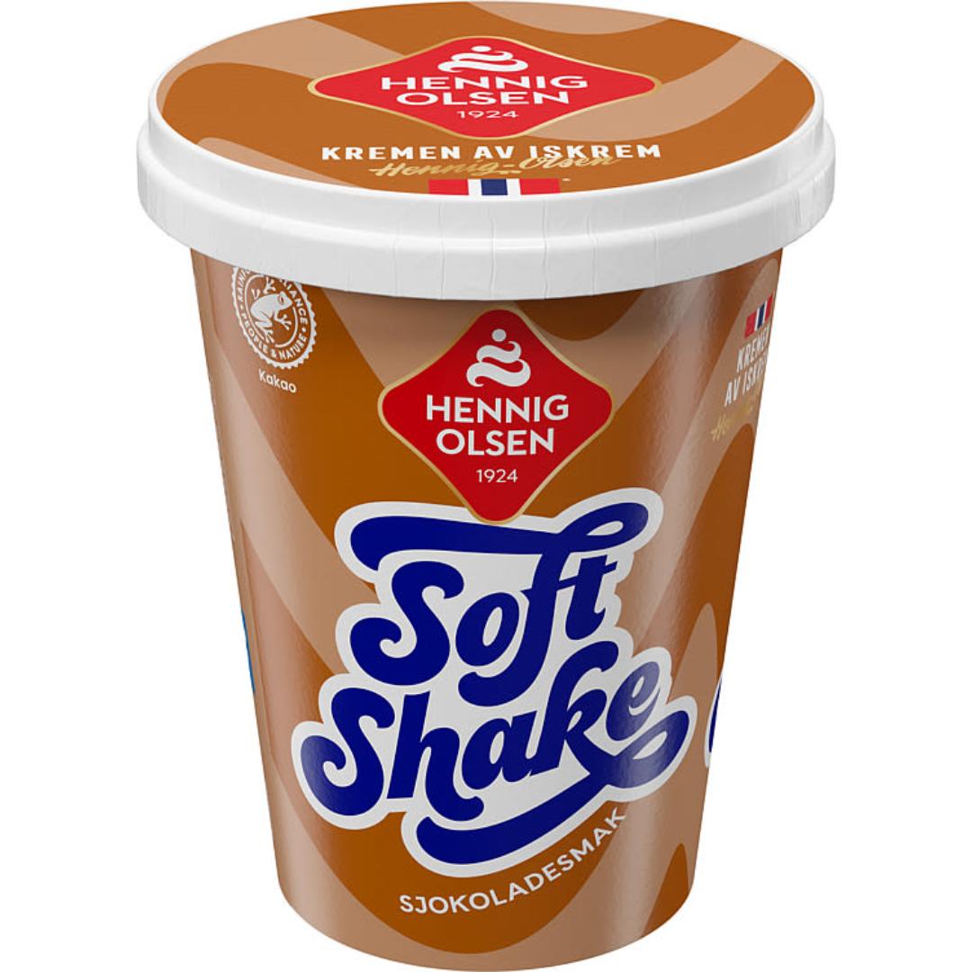 Soft shake sjokoladeis