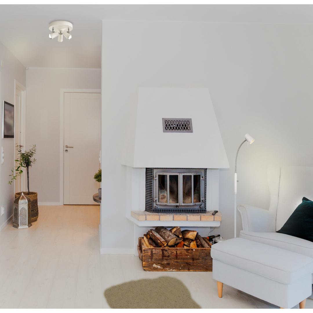 Pilot gulvlampe hvit/krom 50w gu10 - Bilde 6