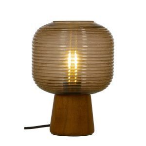 Aura bordlampe brunbeis/brun e27