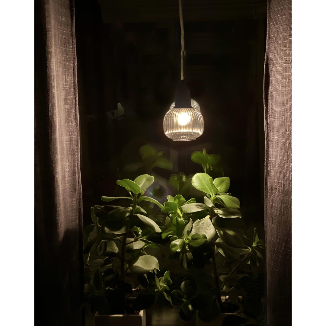 Elin vinduspendel svart/sotet g9 4 m led - Bilde 5