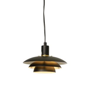 Epsilon vinduspendel svart e14 detaljer