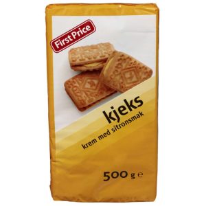 First price kjeks m/sitronkrem  500g