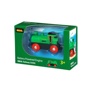 Brio lokomotiv batteri grønt