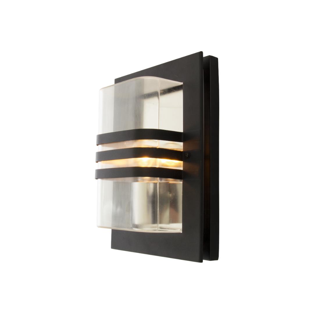 Capo vegglampe ute svart ip44 e27