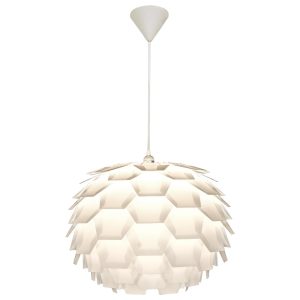 Carpatica taklampe 60 cm hvit