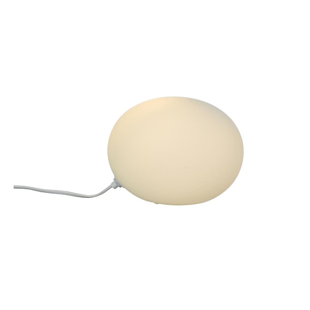 Globus bordslampa 18cm vitt 40w e14 ø180