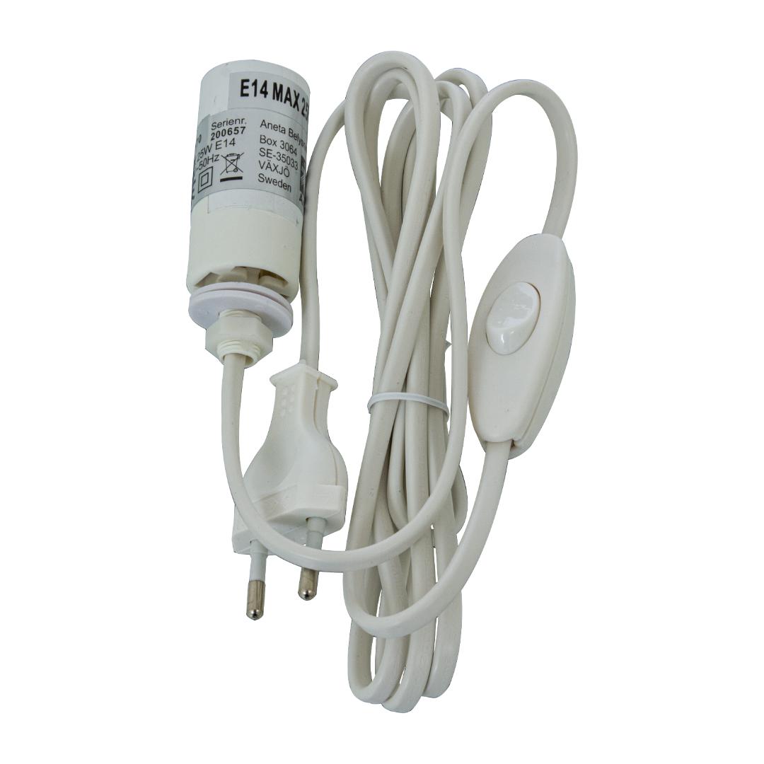 Globus bordslampa 18cm vitt 40w e14 ø180 - Bilde 2