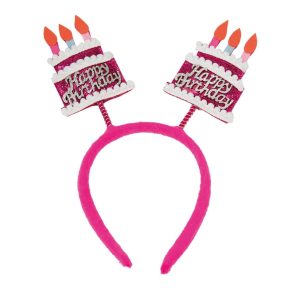 Headband happy birthday cakers