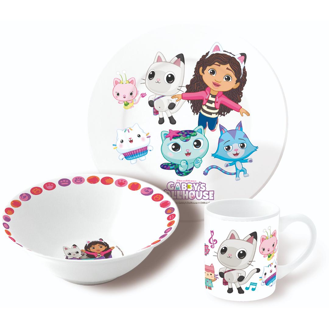 Gabbys dollhouse 3 deler gavesett i kera - Bilde 2