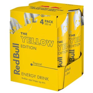 Red bull yellow  4bx