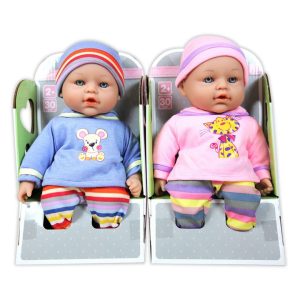 Little me 30 cm babydukke m/ myk kropp