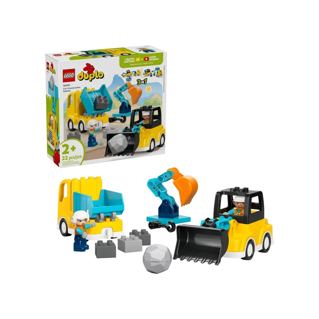 Lego 3-i-1 anleggskjøretøy