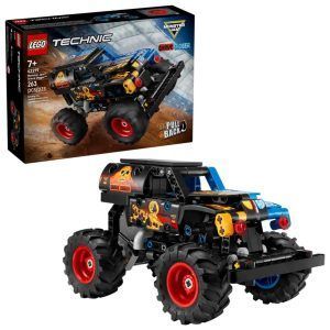 Lego monster jam grave digger ild og is