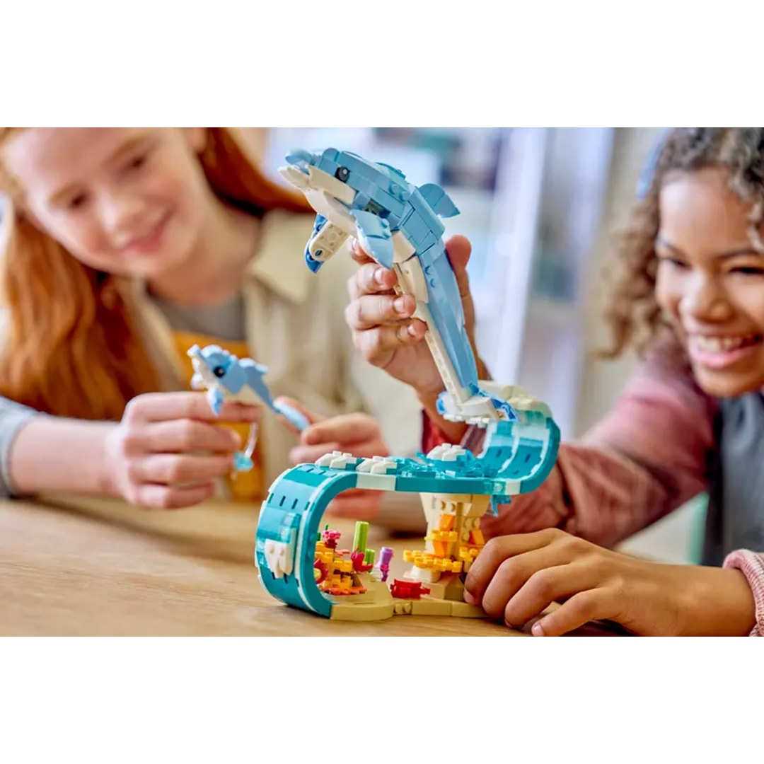 Lego havets dyr vakre delfiner - Bilde 4