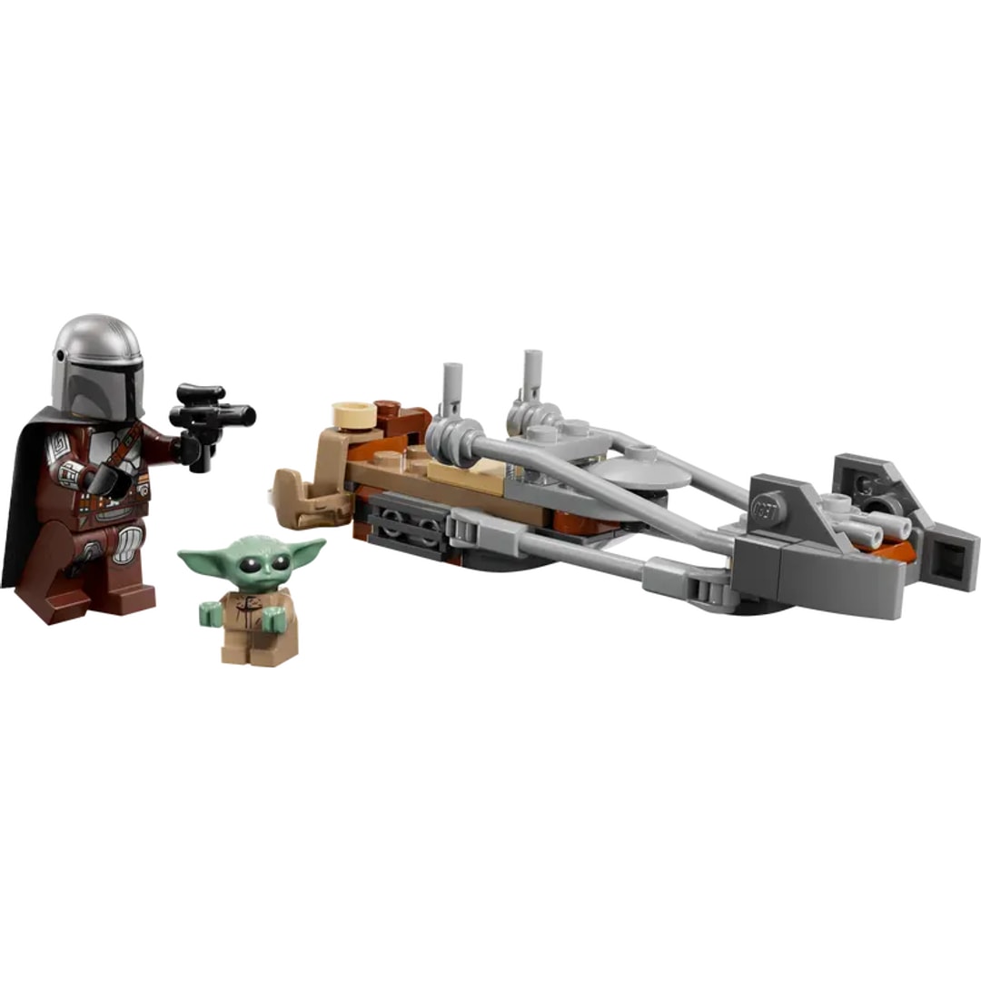 Lego mandalorianeren og grogus speedersy - Bilde 2