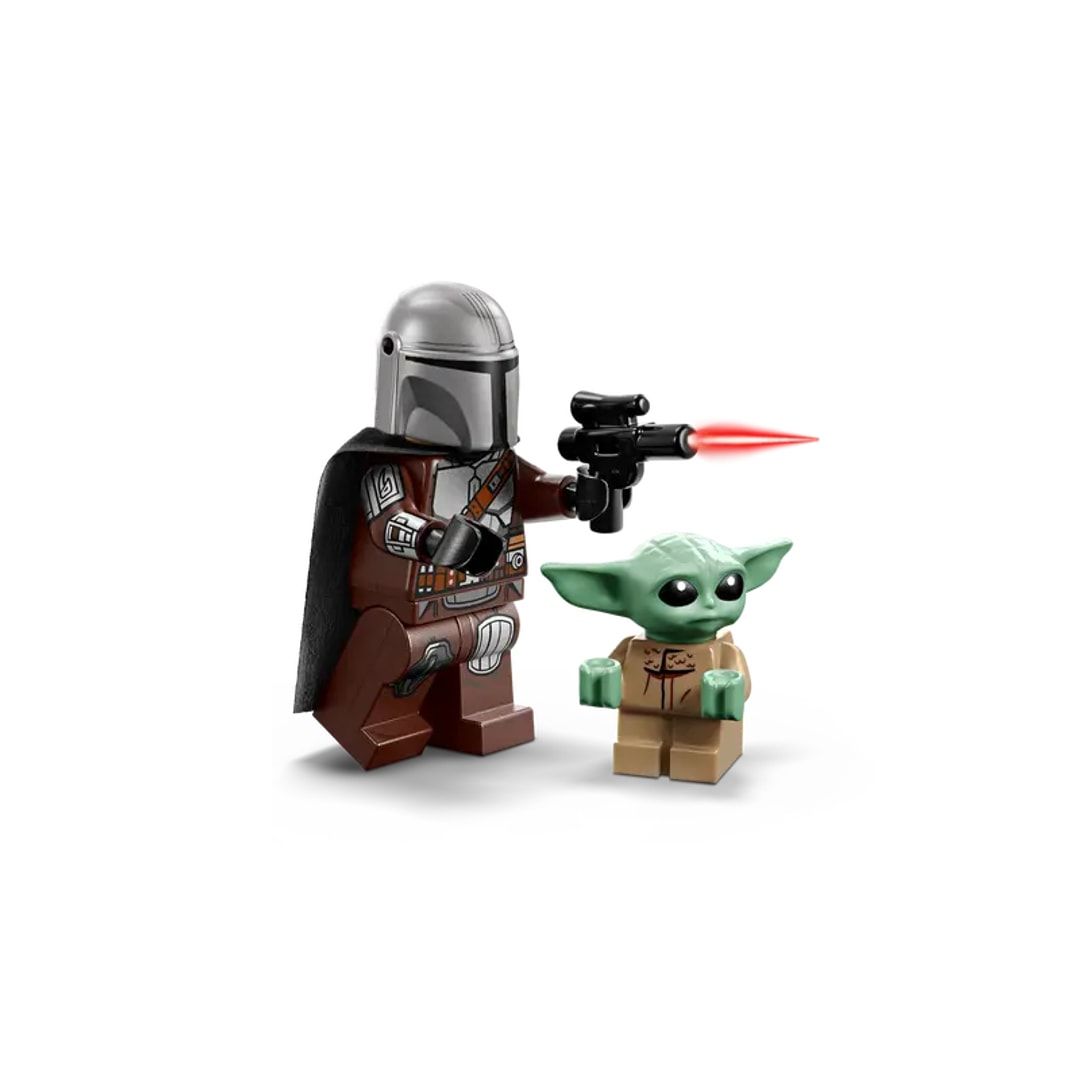 Lego mandalorianeren og grogus speedersy - Bilde 4
