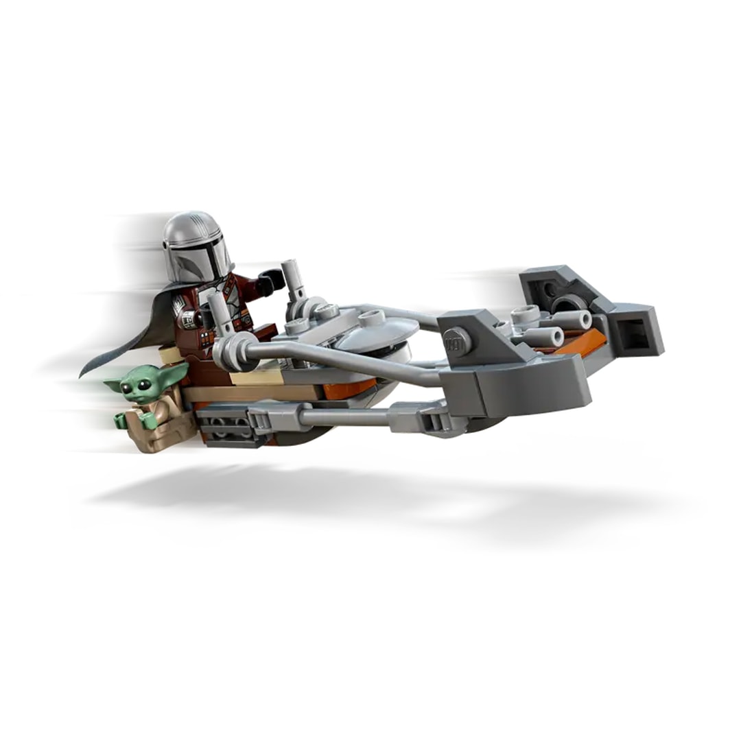 Lego mandalorianeren og grogus speedersy - Bilde 8