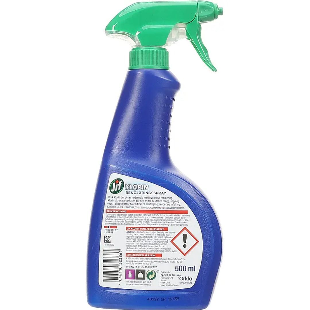 Jif klorin spray 500ml - Bilde 4