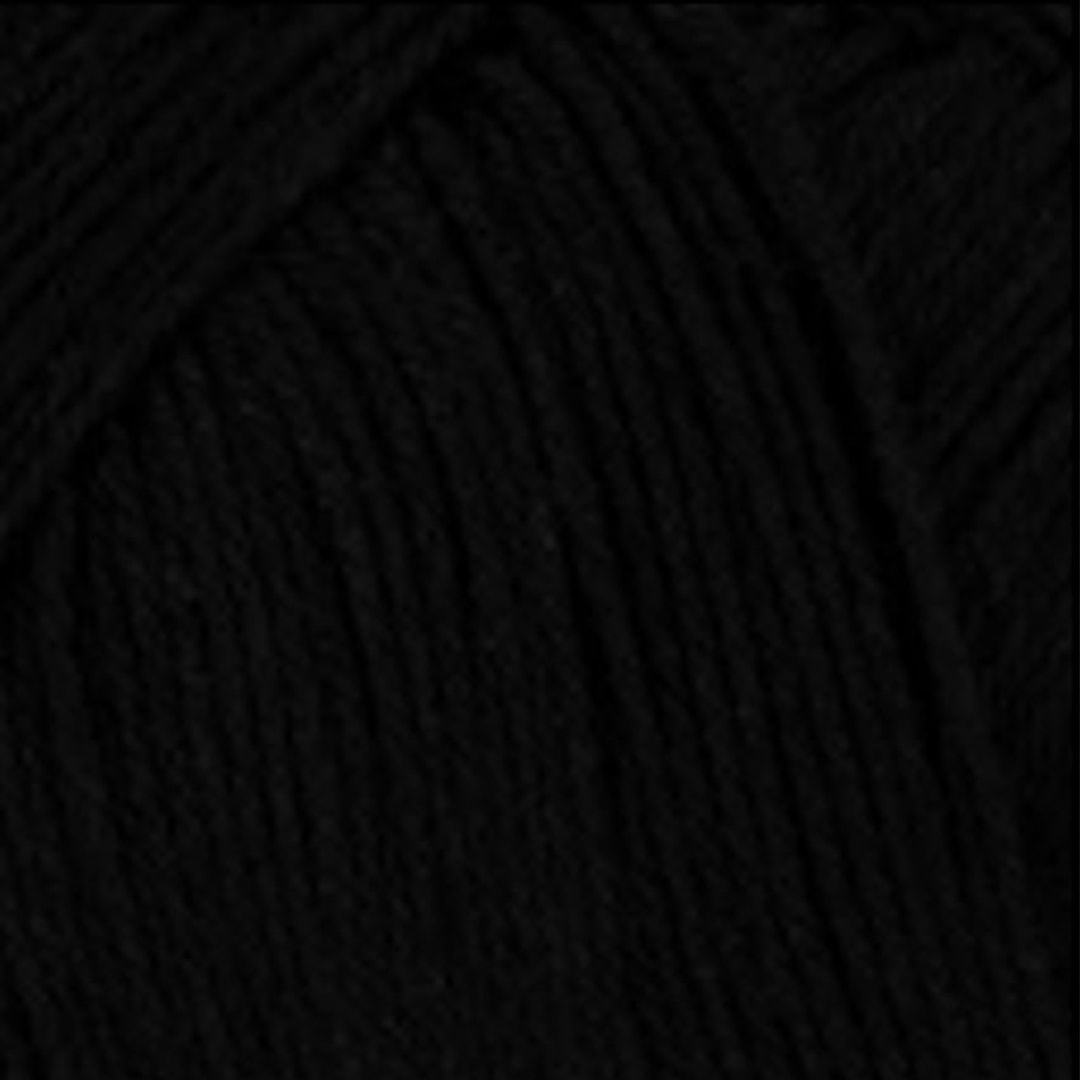 Garn viking heklegarn 12/4 803 svart - Bilde 2