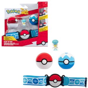 Pokemon clip n go belt sett