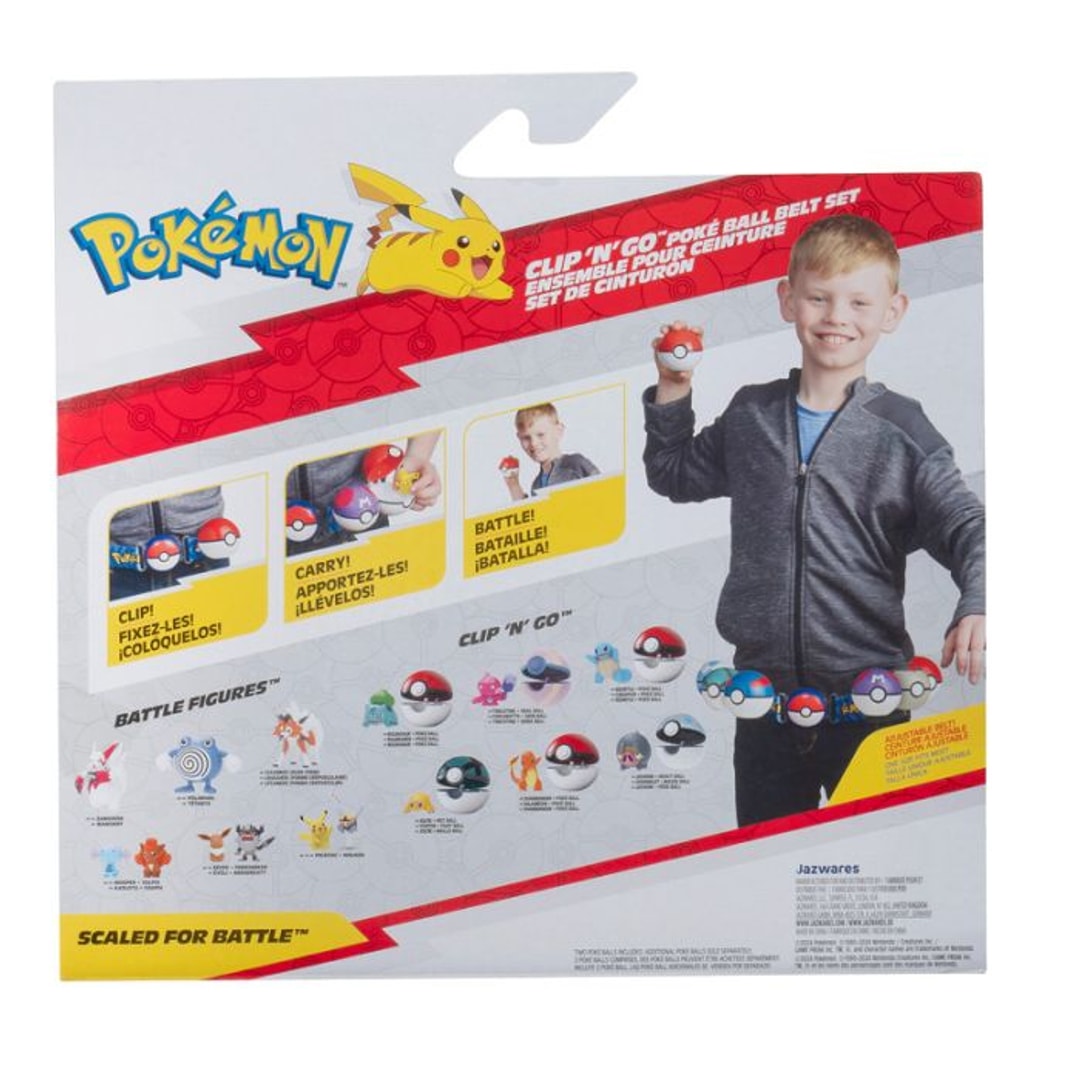Pokemon clip n go belt sett - Bilde 8