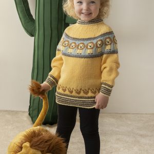 Løve -genser 2401-01a