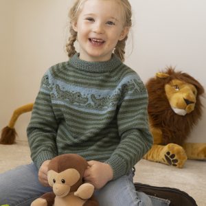 Krokodille -genser 2401-08a